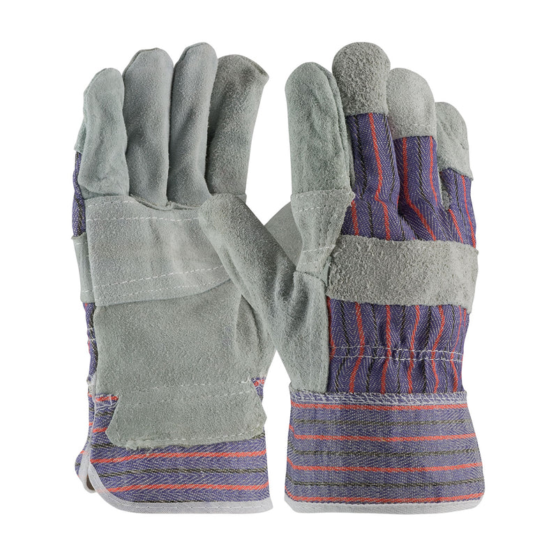 Economy Grade General Purpose Leather Gloves- Size Large