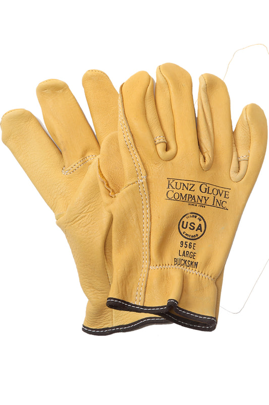 Kunz Buck Skin Driver Style Work Glove