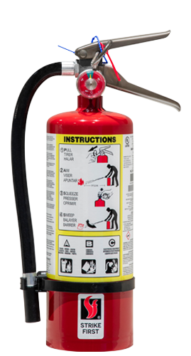 5 LB. Multi Purpose Dry Chemical Portable Fire Extinguisher ABC