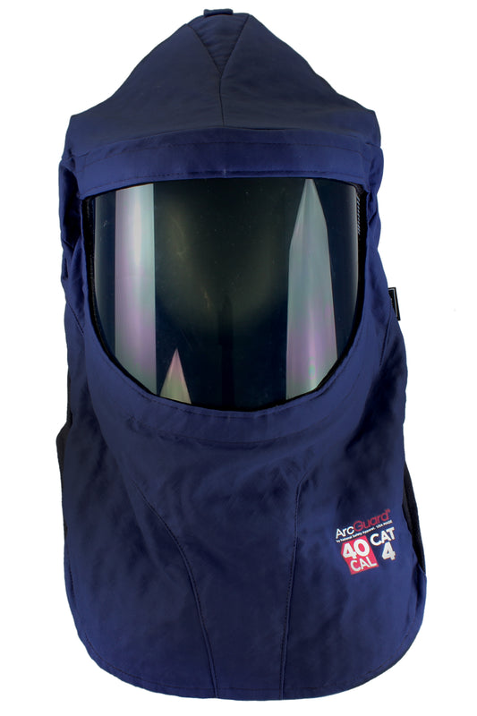 40 Cal ArcGaurd Performance Arc Flash Hood with fans