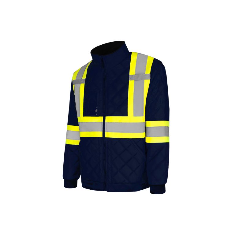 Quilted Freezer Jacket High Vis