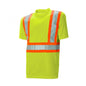 High Visibility Safety T-Shirt, Cotton, 4" Reflective Tape