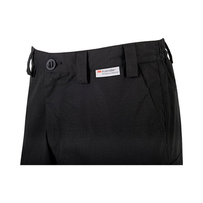 Coolworks Ventilated High Visibility Workpants, with 4" Reflective Tape - Black