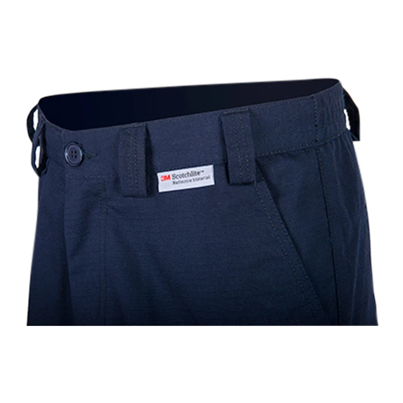 Coolworks Ventilated High Visibility Workpants, with 2" Reflective Tape - Blue