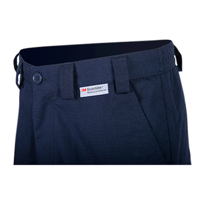 Coolworks Ventilated High Visibility Workpants, with 2" Reflective Tape - Blue