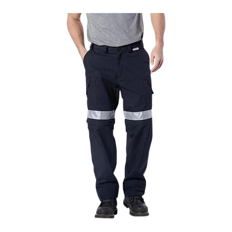 Coolworks Ventilated High Visibility Workpants, with 2" Reflective Tape - Blue