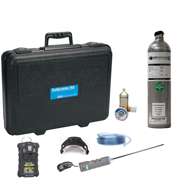 Complete Altair 4XR Field Kit with Gas, Probe, Sampling Line and Cal Accessories