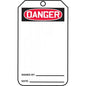 Double Sided Blank Tag- OSHA Danger Equipment Status Tag