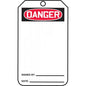 Double Sided Blank Tag- OSHA Danger Equipment Status Tag