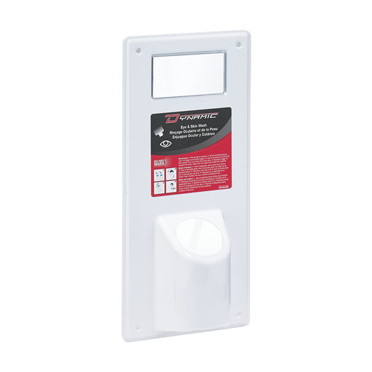 Dynamic™-BIO MED WASH Eyewash Panel for (1) 7 oz. Bottle