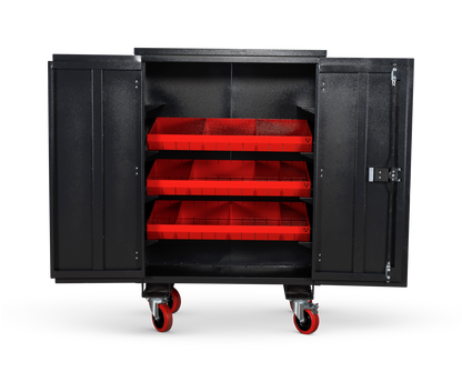 Job box, Vertical Jobsite Storage Box by ArmorGard- Fittingstor Cabinet Solid