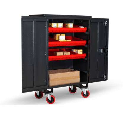 Job box, Vertical Jobsite Storage Box by ArmorGard- Fittingstor Cabinet Solid