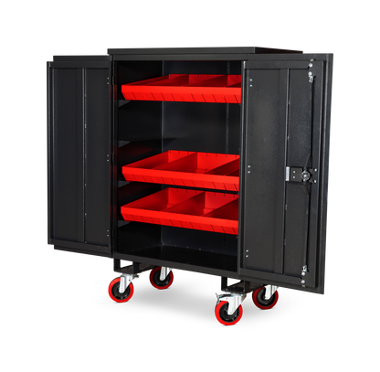 Job box, Vertical Jobsite Storage Box by ArmorGard- Fittingstor Cabinet Solid