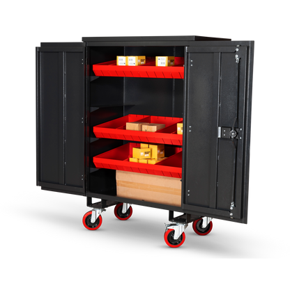 Job box, Vertical Jobsite Storage Box by ArmorGard- Fittingstor Cabinet Solid