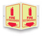 "Fire Extinguisher (Projection Sign)" -Safety Sign
