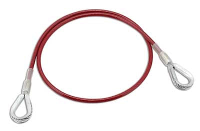 Dynamic™ Galvanized Steel Cable Sling with Flemish Eye Ends - 1/4"