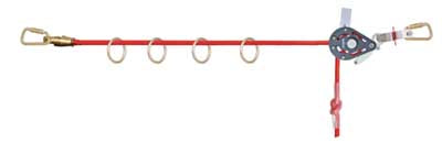 Dynamic-Adjustable Horizontal Lifeline 82ft