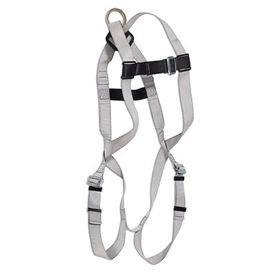 Econo-vest Harness, 3 points of adjustment, 1 D-Ring, Pass Through Leg Straps