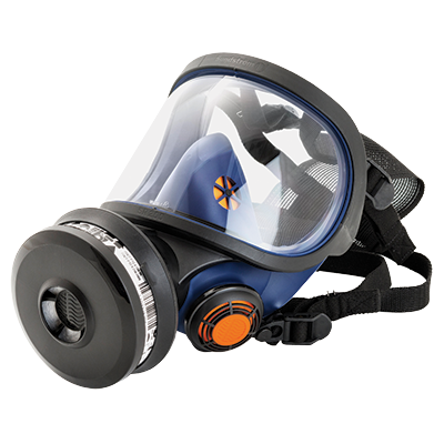 Full Face Respirator Sundström SR 200 with Glass Shield