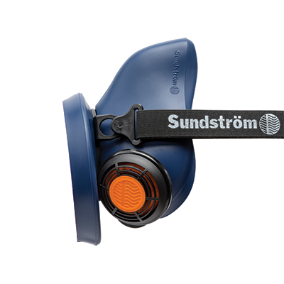 Sundstrom SR100 Half Face Respirator with Cradle Head Harness