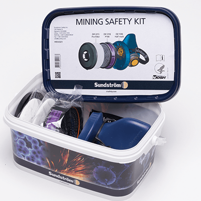 Mining Respirator Kit SR 100 Half Mask by Sundström