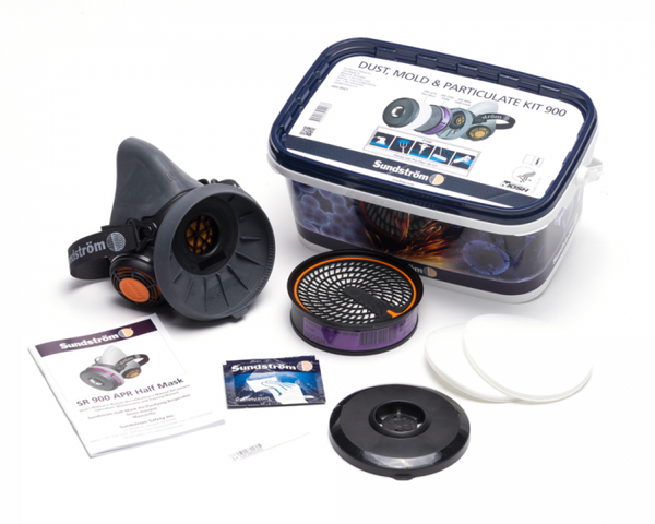 P100 Respirator Kit SR 100 Half Mask - Flu Pandemic kit