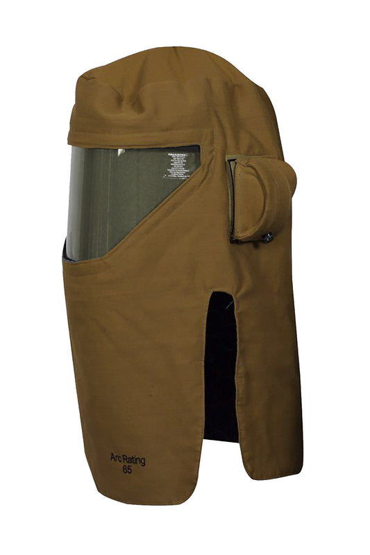 65 Cal ArcGaurd Nomex/Kevlar Arc Flash Hood With Fans