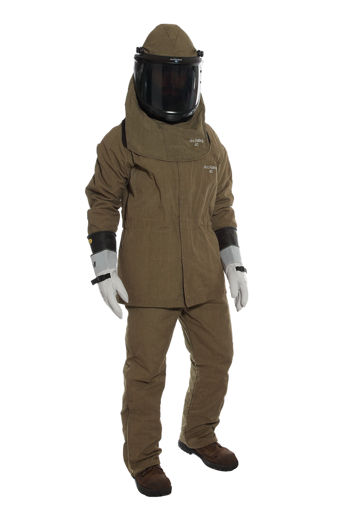 40 Cal ArcGaurd Revolite Lift Front Arc Flash Hood