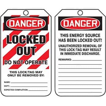 "Locked Out"-Lockout Tag