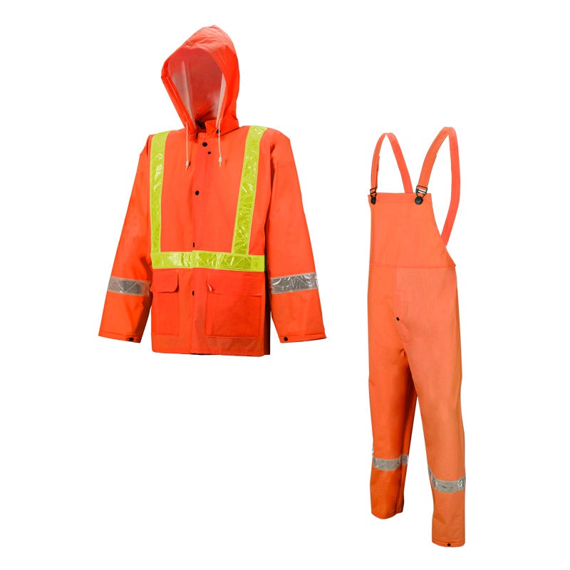 401 Waterproof High Visibility Safety Rain Suit