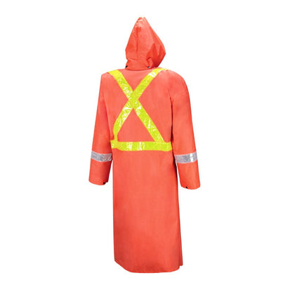 601 Waterproof High Visibility Safety Raincoat