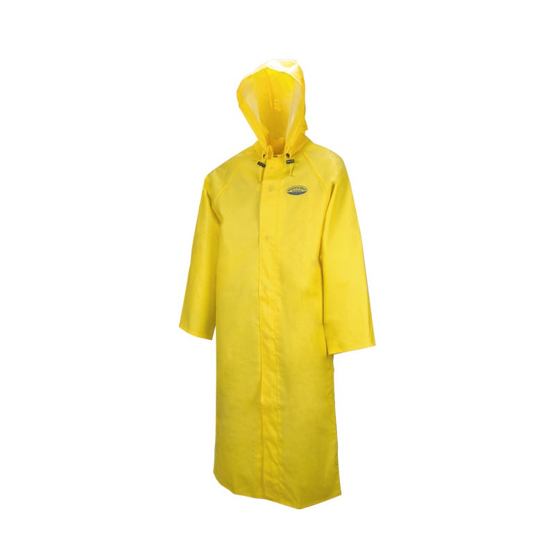851 Hurricane Raincoat with Detachable Hood Yellow Small-R814Y20