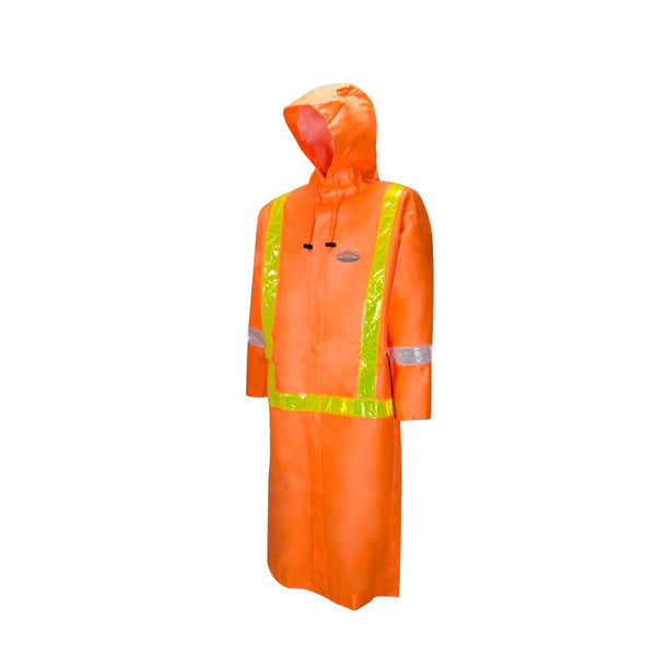 851 Hurricane Traffic Raincoat Orange Small-R851O21
