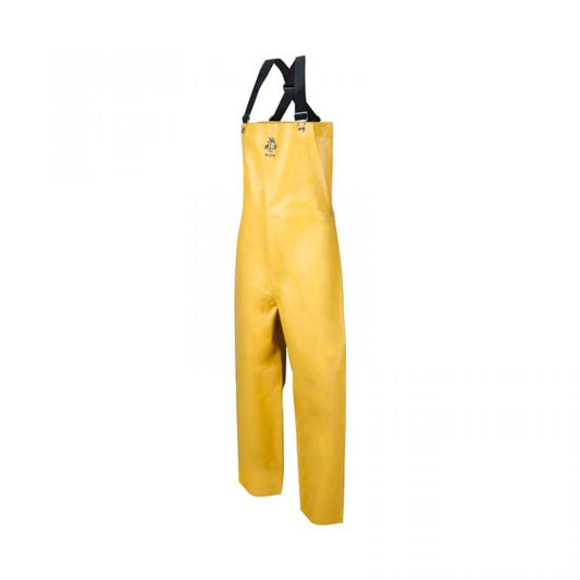 880 Neoslick Neoprene Rubber Bib Overalls Yellow Small-R883Y20