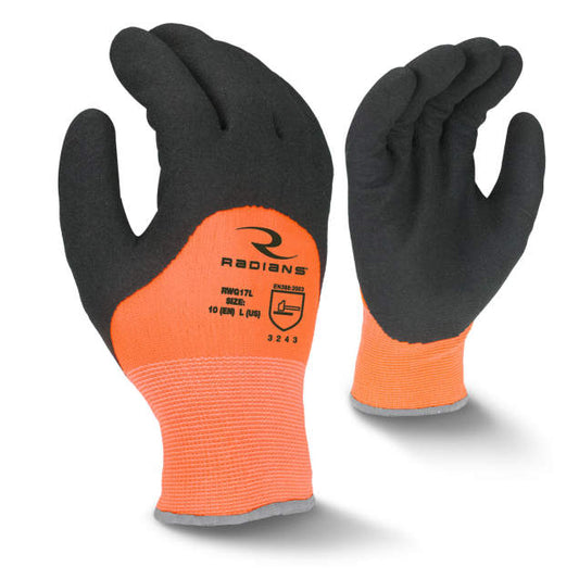 Radians Latex Coated Cold Weather Glove Sold by Pair, RWG17