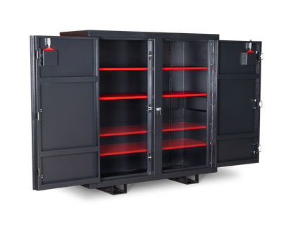Job box, Vertical Jobsite Storage Box by ArmorGard- Siteboss Cabinet
