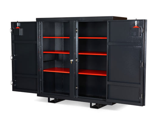 Job box, Vertical Jobsite Storage Box by ArmorGard- Siteboss Cabinet