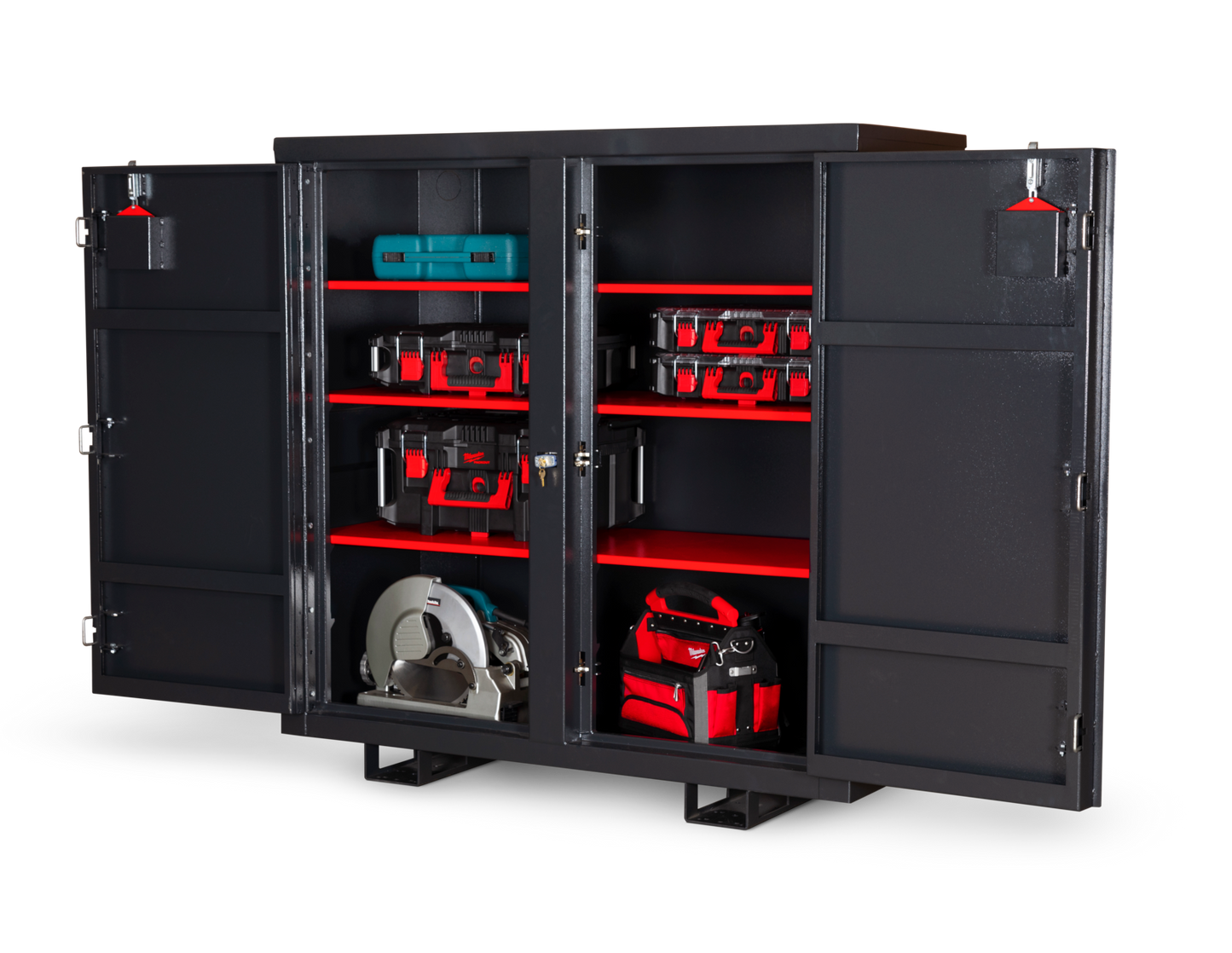 Job box, Vertical Jobsite Storage Box by ArmorGard- Siteboss Cabinet