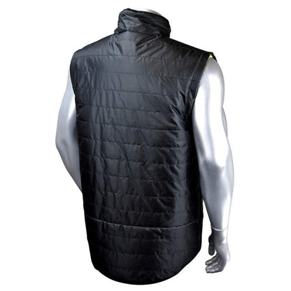 Radians Quilted Reversible Winter Jacket with Hood, Zip-Off Sleeves, CSA