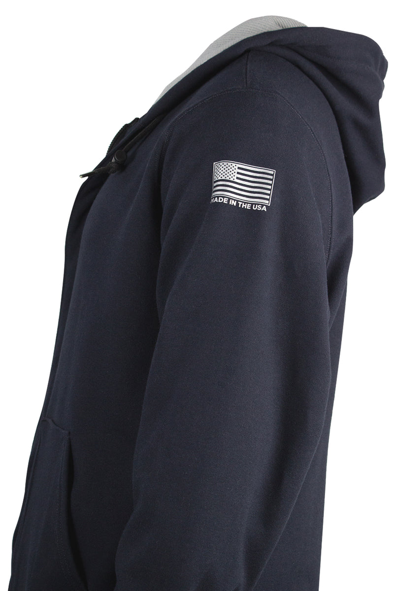 TecGen FR Lined Front Zip Hoodie