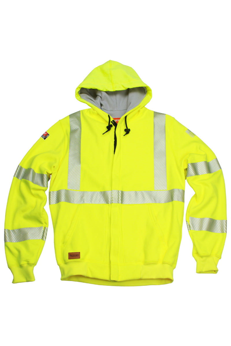 TecGen FR Hi-Vis Lined Pullover Sweatshirt