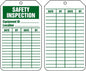 "Safety Inspection Equipment Status"- Inspection and Status Record Tag