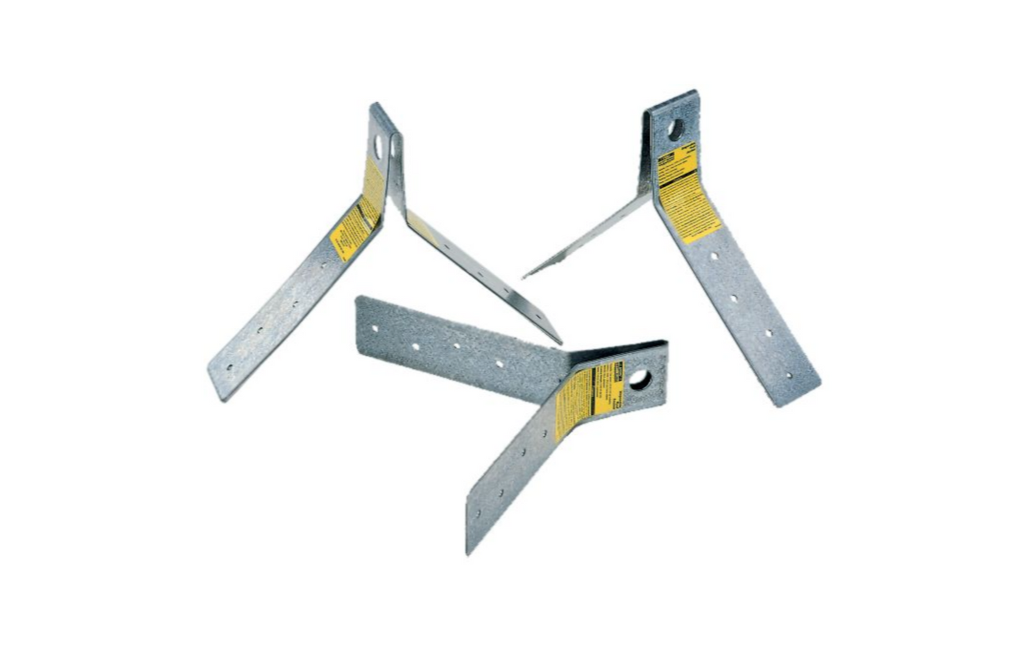 Temporary Roof Anchor, 3-pack