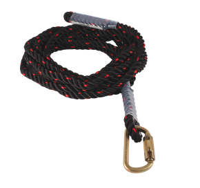 Dynamic Vertical Rope Lifeline with Carabiner