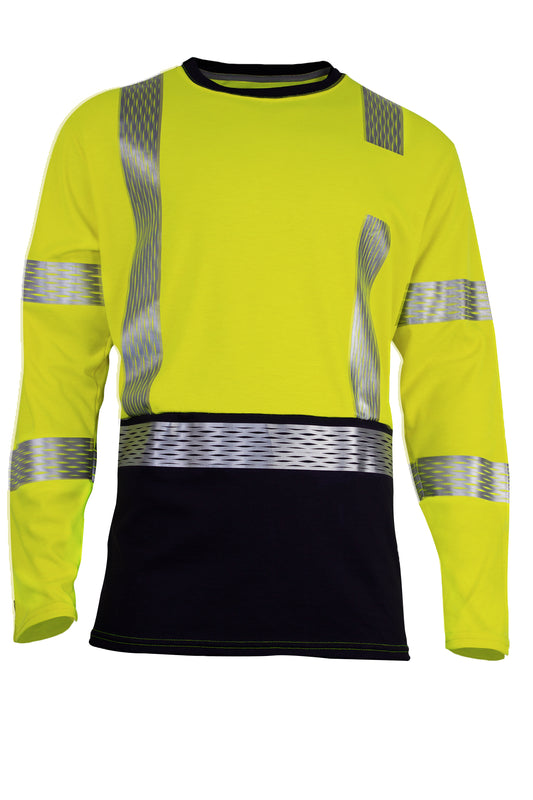 Vizable FR Hi-Vis Dual Hazard Long Sleeve, Type R Class 3