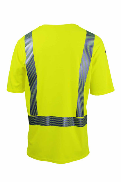 Vizable FR Hi-Vis Dual Hazard Short Sleeve, Type R Class 2