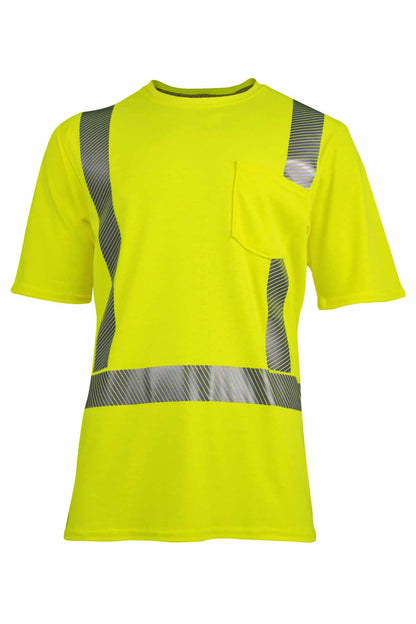 Vizable FR Hi-Vis Dual Hazard Short Sleeve, Type R Class 2