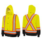 3-in-1 Winter High Visibility Safety Jacket, 4" Reflective Tape