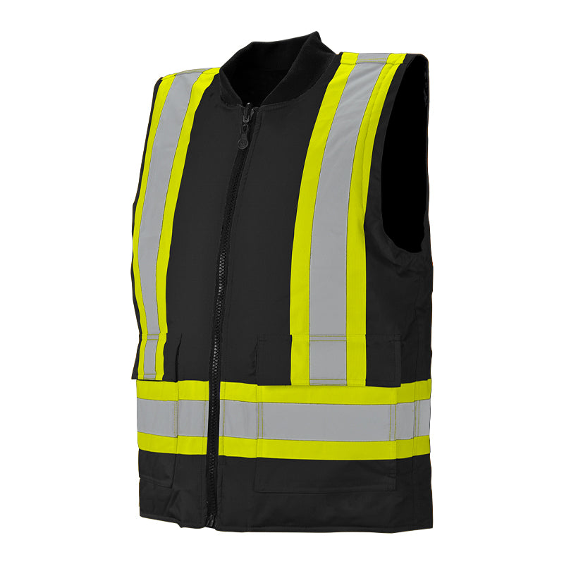 High Visibility 6-in-1 Winter Safety Bomber Jacket