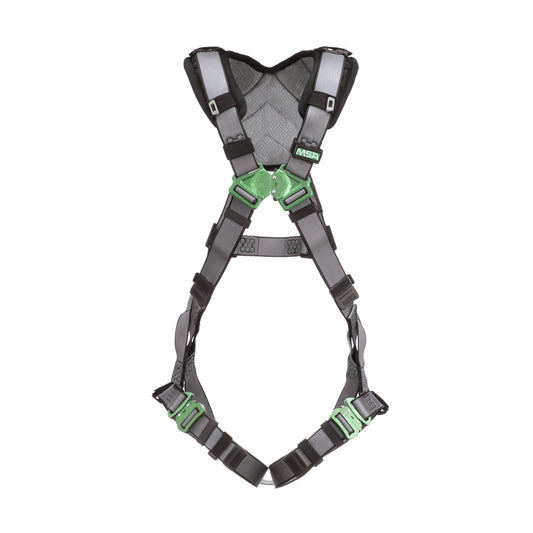 V-FIT Harness, Super Extra Large, Back D-Ring, Quick-Connect Leg Straps, Shoulder Padding